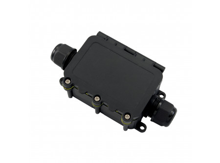 COMMEL Tömszelencés kötődoboz IP68, 2x0,5-2,5mm2; (cikksz.: 365-921)