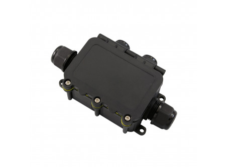 COMMEL Tömszelencés kötődoboz IP68, 4x0,5-2,5mm2; (cikksz.: 365-923)