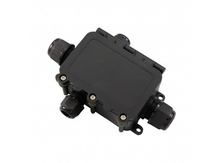 COMMEL Tömszelencés kötődoboz IP68, 4x0,5-2,5mm2; (cikksz.: 365-924)