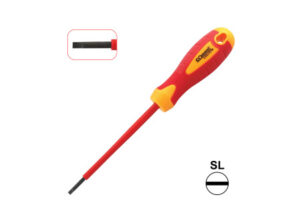 COMMEL VDE Lapos csavarhúzó, SL 3x100mm, szigetelt, 1000V (cikksz.: 370-202)
