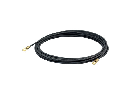 COMMEL Behúzószalag, fém,  5m, fekete, átmérő: 4mm  (cikksz.: 370-315)