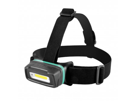 COMMEL Fejlámpa LED-es, 2 fényerő, 5W, 300lm, szenzoros kapcsolóval, mágneseses, 3,7V, 700 mAh; (