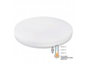 COMMEL LED lámpatest, menny.,állítható színhő. 18W, 1800lm, IP54, átm.: 220mm (cikksz.: 407-105)