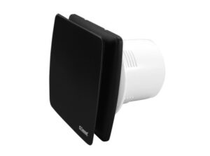 COMMEL Elszívó ventilátor, golyóscsapágyas, 120mm, 16W, 160m3/h, időzítős, fekete (420-214)