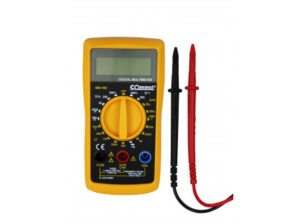 COMMEL Digitális multiméter, 3,5 digites LCD,  max. 300V AC/DC, szakadásvizsgáló funkcióval;  (ci