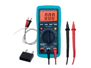 COMMEL Digitális multiméter, 3,5 digites LCD, háttérvilágításssal  (cikksz.: 450-104)