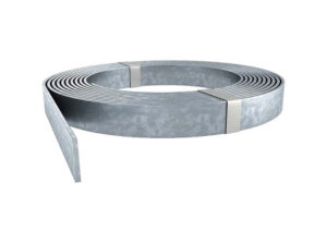 Horganyzott laposacél 40x4mm, tekercses (1 tekercs (50kg)=40m)
