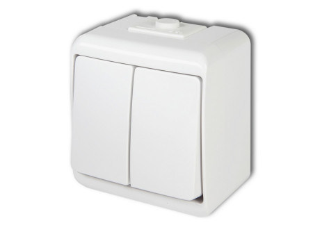 DÜWI 22031 Aquastar csillárkapcsoló, IP44, fehér