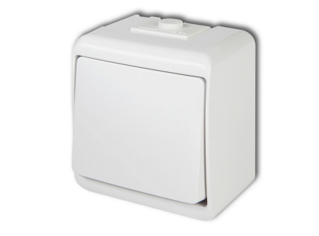 DÜWI 22081 Aquastar 1 pólusú kapcsoló, IP44, fehér