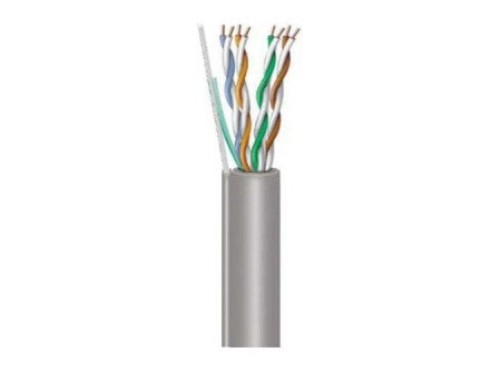 LAN FTP Cat.6   4 x 2 x AWG 24 - PVC- KÉK, fali(DRAKA)