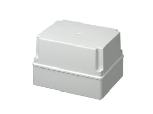 ELCANALI 430C7 240x190x160mm IP56 falon kívüli kötődoboz, magasított fed.