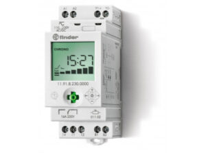 Finder 119182300000 - Alkonykapcsoló + kapcsolóóra, 1v, 16A