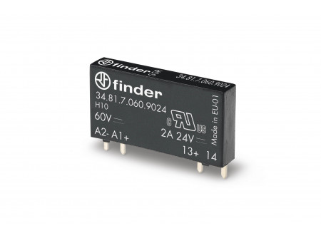 Finder 348170249024 - SSR relé, 1 záróérintkező