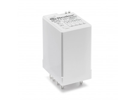 Finder 553490240040 - Miniatűr ipari relé, 4 váltóé, 7A