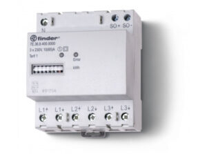 Finder 7E3684000010 - Fogyasztásmérő, 3F, 4KE, Hiteles
