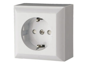 GAO 0310H - BUSINNES LINE 1 férőhelyes földelt csatlakozóaljzat, FK beltéri kivitel, 230V~ 50Hz 1