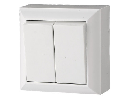 GAO 0315H - BUSINNES LINE csillárkapcsoló, felületre szerelhető beltéri kivitel, 230V~ 50Hz 10A,F