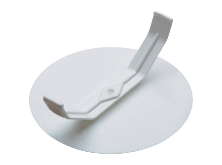 GAO 5211H - Doboztető rögzítő karommal d: 83mm, hőálló 650°C,Fehér