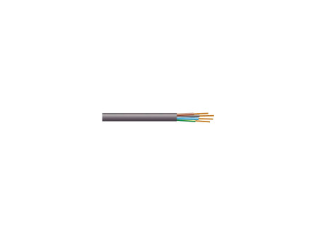 H05RR-F 300/500V    2 x    1 mm2 - gumi szig., sodrott réz erű, kábel