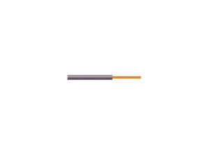 H05V-U 300/500V    1 x    0,5 mm2 - piros, PVC szig., tömör réz erű, vezeték