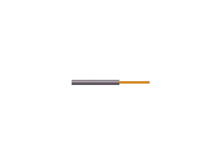 H05V-U 300/500V    1 x    0,5 mm2 - fehér, PVC szig., tömör réz erű, vezeték