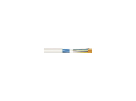 J-Y(ST)Y 300V    1 x 2 x    0,8 mm2 - PVC szig., tömör réz erű, árnyékolt telekom.kábel