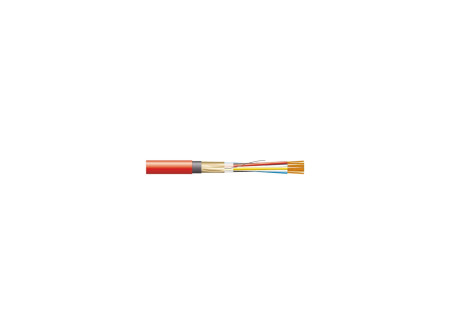JB-H(ST)H 300V    2 x 2 x    0,8 mm2 - HXI-PM szig., tömör réz erű, tűzjelző kábel