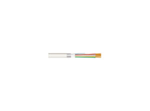 JE-Y(ST)Y Bd 225V   4 x 2 x    0,8 mm2 - PVC szig., tömör réz erű, árny. elektronikai jelzőkábel