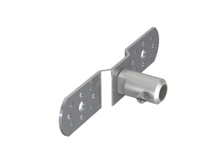 J.P. 490585 - 16plus, Oldalfali tartó a GFK-ISO szigetelő rúdhoz, V2A