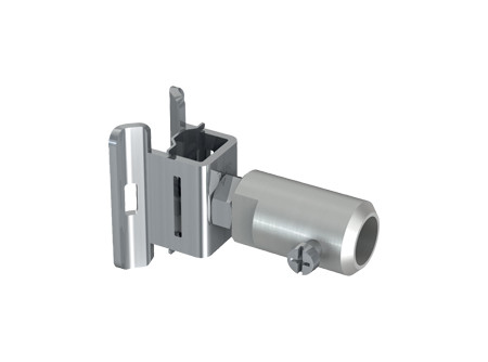J.P. 490590 - 16plus+, Bekötőfej a GFK-ISO szigetelő rúdhoz, V2A