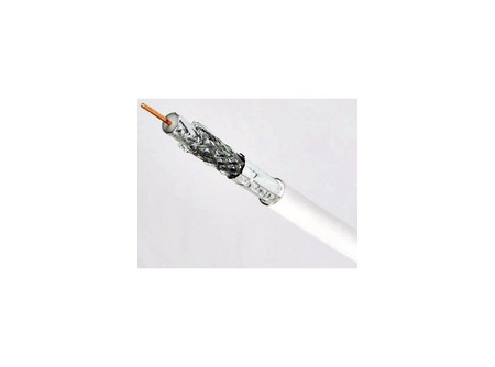 RG 6 (3x) 75 Ohm - PVC szig., beltéri koax kábel, alufólia/3x-os rézsodrat árny.