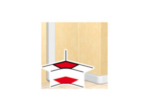 Legrand 010602 - DLP belső könyök 50 mm mély csatornához