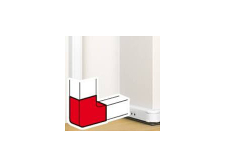 Legrand 010619 - DLP külső könyök 50x105mm-es csatornához