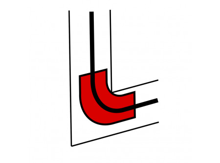 Legrand 010782 - DLP kanyarelem, LCS kiegészítő