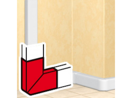 Legrand 010784 - DLP kanyarelem 105x35 mm-es csatornához