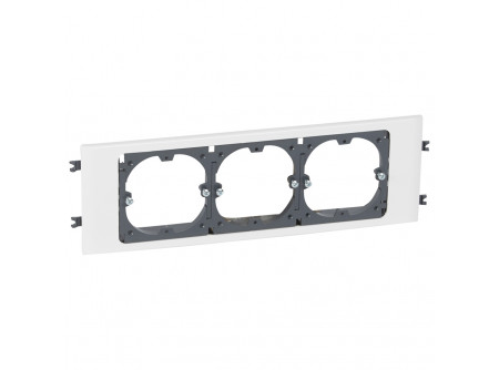 Legrand 010933 - DLP O60 szerelvénykeret hármas, 85-ös fedélhez
