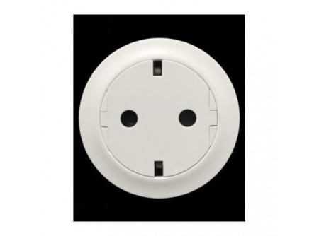 Legrand 067166 - Céliane 2P+F csatlakozóaljzat, falsíkba illeszkedő fehér betéttárcsával, gyermek