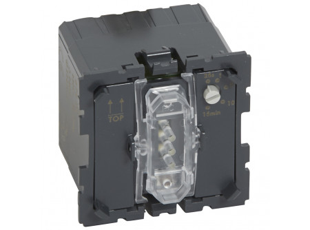 Legrand 067423 - Céliane késleltetett ventillátor kapcsoló (25mp - 15 perc)
