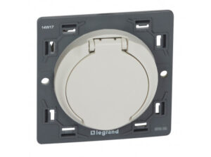Legrand 067432 - Céliane központi porszívó csatlakozóaljzat elektromos kapcsolattal, fehér