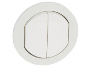 Legrand 067802 - Céliane kettős billentyű, IP44