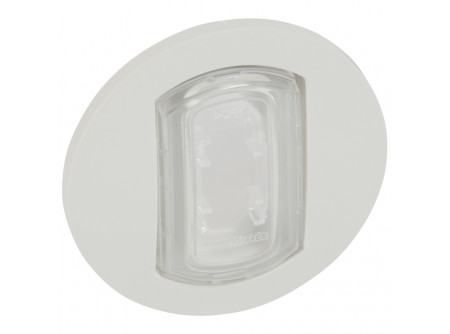Legrand 067805 - Céliane széles billentyű, fényjelzős, címketartós, IP44