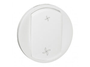 Legrand 068061 - Céliane 2 fokozatú ventillátor vezérlő burkolat, fehér