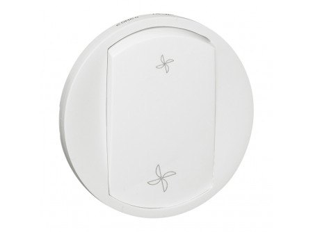 Legrand 068061 - Céliane 2 fokozatú ventillátor vezérlő burkolat, fehér
