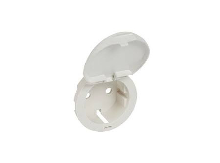 Legrand 068140 - Céliane 2P+F csatlakozóaljzat burkolat, csapófedeles, fehér
