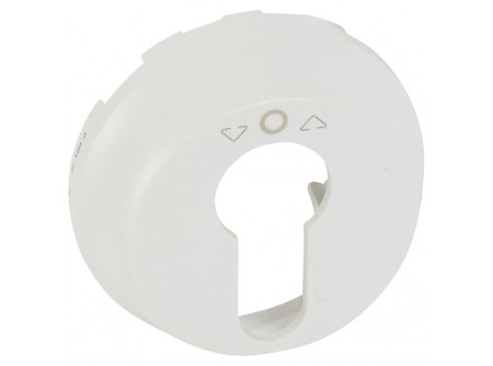 Legrand 068157 - Céliane 3 állású kulcsos redőnynyomó burkolat, fehér