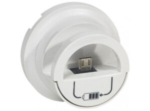 Legrand 068210 - Céliane micro USB dokkolós töltőaljzat burkolat, fehér