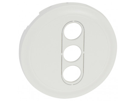 Legrand 068213 - Céliane 3xRCA burkolat, fehér