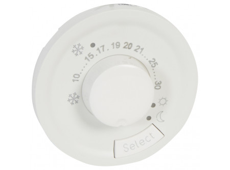 Legrand 068245 - Céliane szobatermosztát kiegészitő bemenettel burkolat, titán