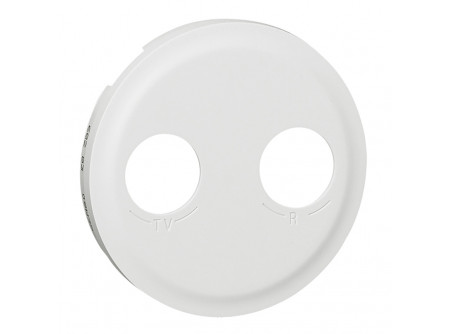 Legrand 068283 - Céliane TV-RD burkolat, fehér