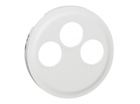 Legrand 068285 - Céliane TV-RD-SAT burkolat, fehér